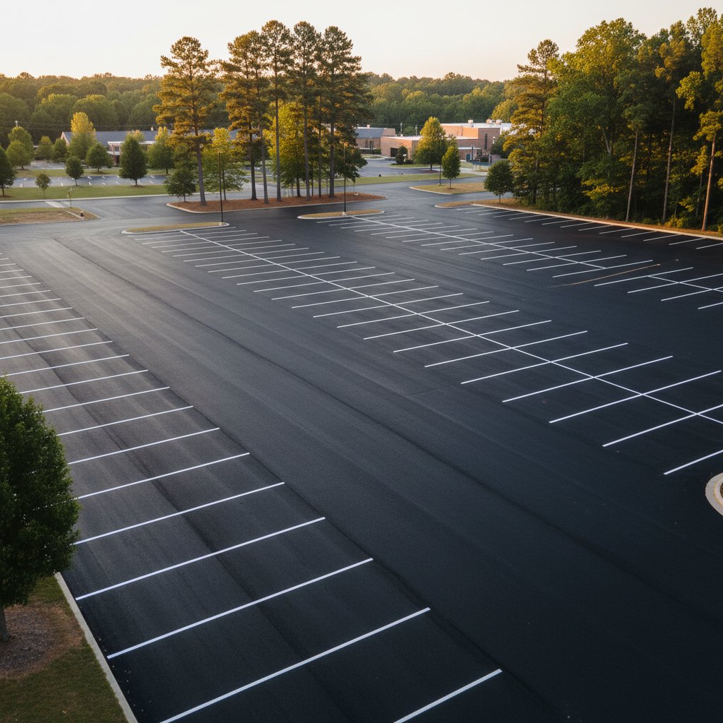 Parking Lot Paving Installation in Knoxville, TN